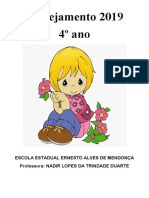 Planejamento 2019 4º Ano