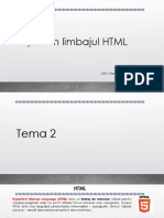 Tema 2 Initiere in Limbajul HTML