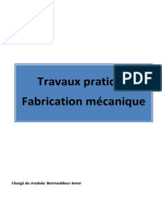 TP-Fabrication Mécanique