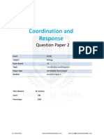 Coordination and Response: Question Paper 2