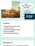 Proiect Liba Latina - Roma Antica (Imperium Romanum)