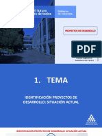 Unidad 1 Identificación Proyectos de Desarrollo Situación Actual