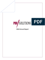 PDF Solutions Annual Report 2018