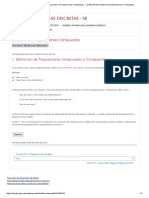 Lección 1.4 - Proposiciones Compuestas - 1. Definición de Proposiciones Moleculares o Compuestas