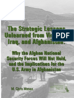 The Strategic Lessons Unlearned From Vietnam, Iraq, and Afghanistan
