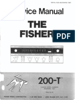 Fisher 200 TS Service Manual