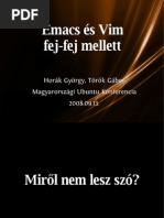 Download Emacs s Vim fej fej mellett by slink SN5641987 doc pdf