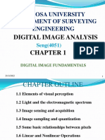 Assosa University Department of Surveying Engineering: Digital Image Analysis