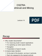 CS276A Text Retrieval and Mining