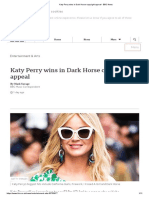 Katy Perry Wins in Dark Horse Copyright Appeal - BBC News