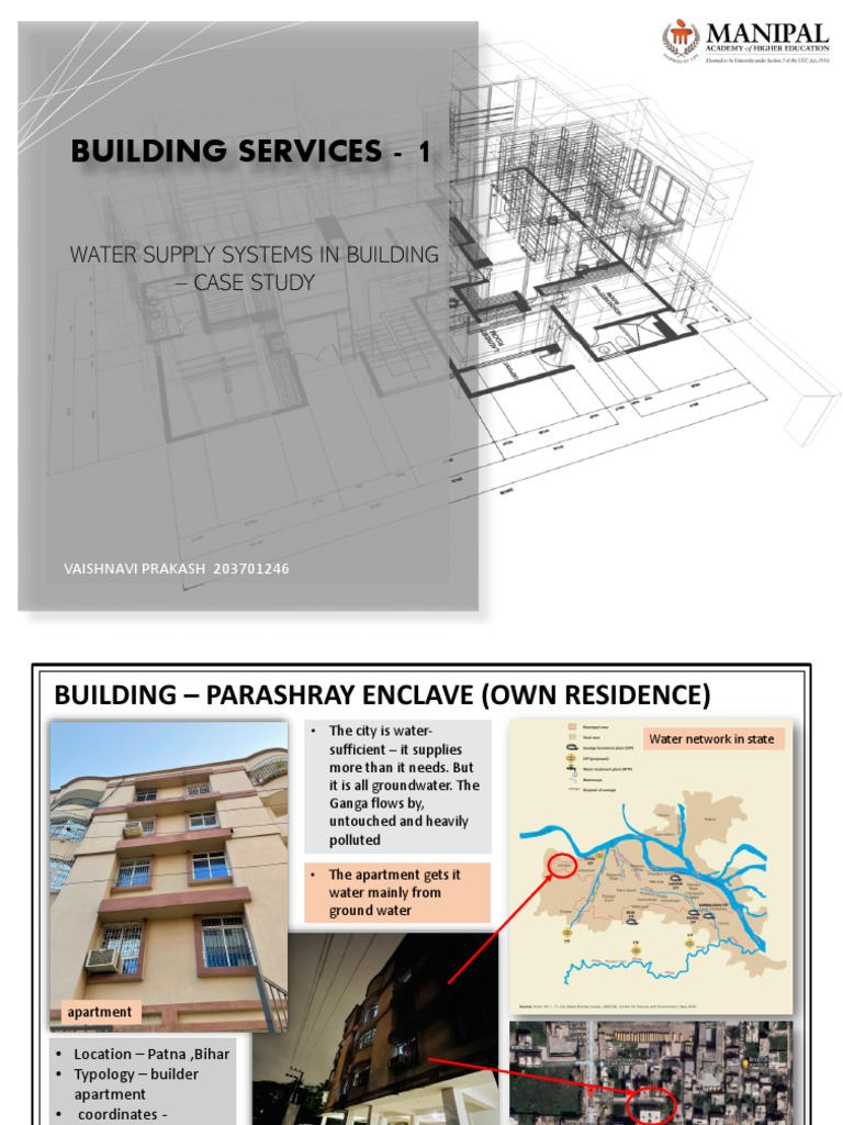 Building Services - : Water Supply Systems in Building - Case Study ...