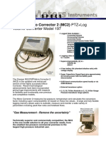 Dresser Micro Corrector 2 (MC2) PTZ+Log: Volume Converter Model 197
