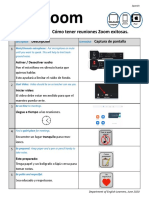 Cómo Tener Reuniones Zoom Exitosas.: Descripción Captura de Pantalla