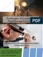 Penerapan Teknik K3 Di Bidang Elektronika Industri