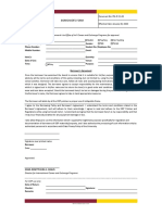 Borrower'S Form: Please Complete This Form and Forward It To Office of Int'l Career and Exchange Programs For Approval