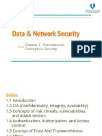 Chapter 1 - Foundational Concepts in Security