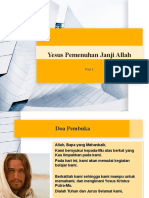 Yesus Pemenuhan Janji Allah