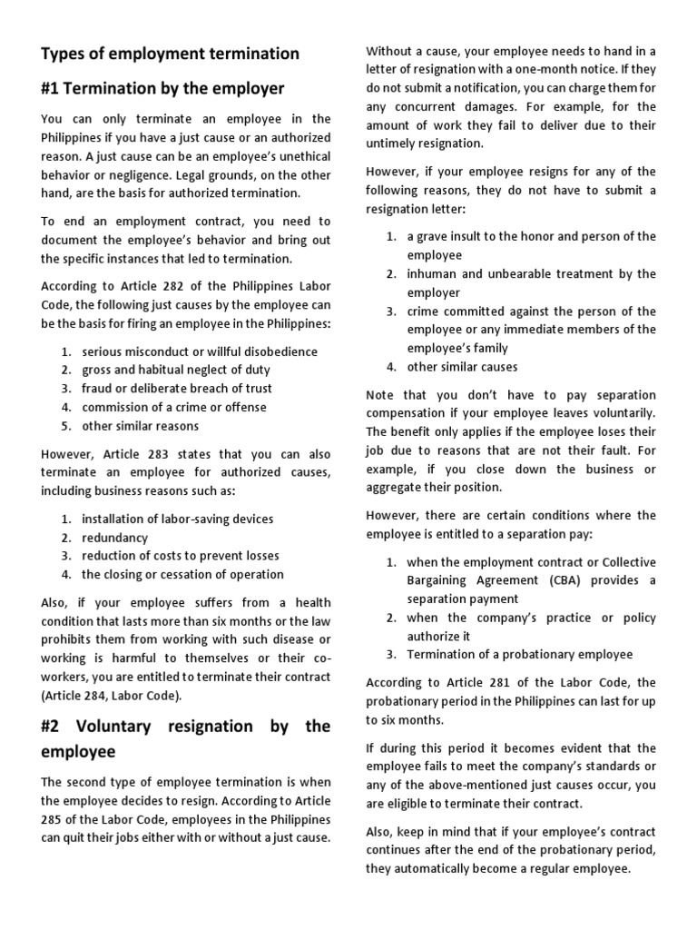 types-of-employment-termination-pdf-employment-labour-law
