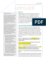 Home Fellowship Outline #2 On 18 June 2021