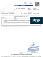 Molecular Biology Report: Test Result Methodology