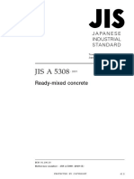 JIS A 5308: Ready-Mixed Concrete