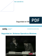 SeguridadSSOO - Tema 1 - Sesion 02 - Seguridad Windows 7-8-10