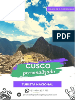 Cusco 7D6N - Programa Personalizado Mar22-1
