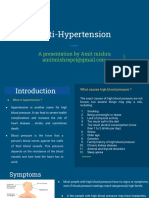 Anti Hypertension Drug