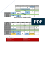 Horario Musica 2022