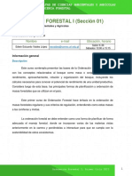 Programa Ordenación Forestal I 2022 Curso Plus FCAA Sec01
