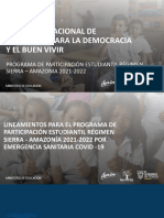 PPT LINEAMIENTOS Socialización Régimen Sierra-Amazonía 2021-2022 (1)