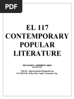 EL 117 Contemporary Popular Literature Prelim Module 2