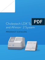 Cholestech LDX System and Afinion 2 System: Product Catalog