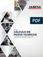 CáLCULO DE PESOS TEORICOS JAHESA