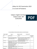 4 HSC - English 2nd Paper 2022