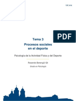 Tema 3 - Procesos Sociales en El Deporte-1