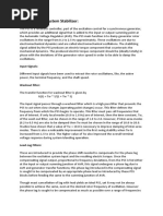 Role of Power System Stabilizer