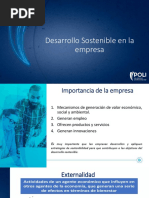 La Empresa y El Desarrollo Sostenible
