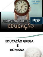 Educação Grega e Romana