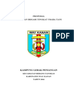 Proposal Irigasi Kampung Lebak Peniangan 2016