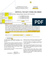 Mediciones y Teoría Del Error - Nota