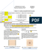 LAB 3 CAMPO EELCTRICO Y LINEAS EQUIPOTENCIALES - Docx - Nota