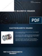 Electro Magnetic Brakes: ME3302 Automation in Manufacturing