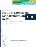PA104 Module 9 Function