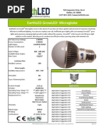 Download EarthLED GrowLED Micro Globe by EarthLED SN56424653 doc pdf