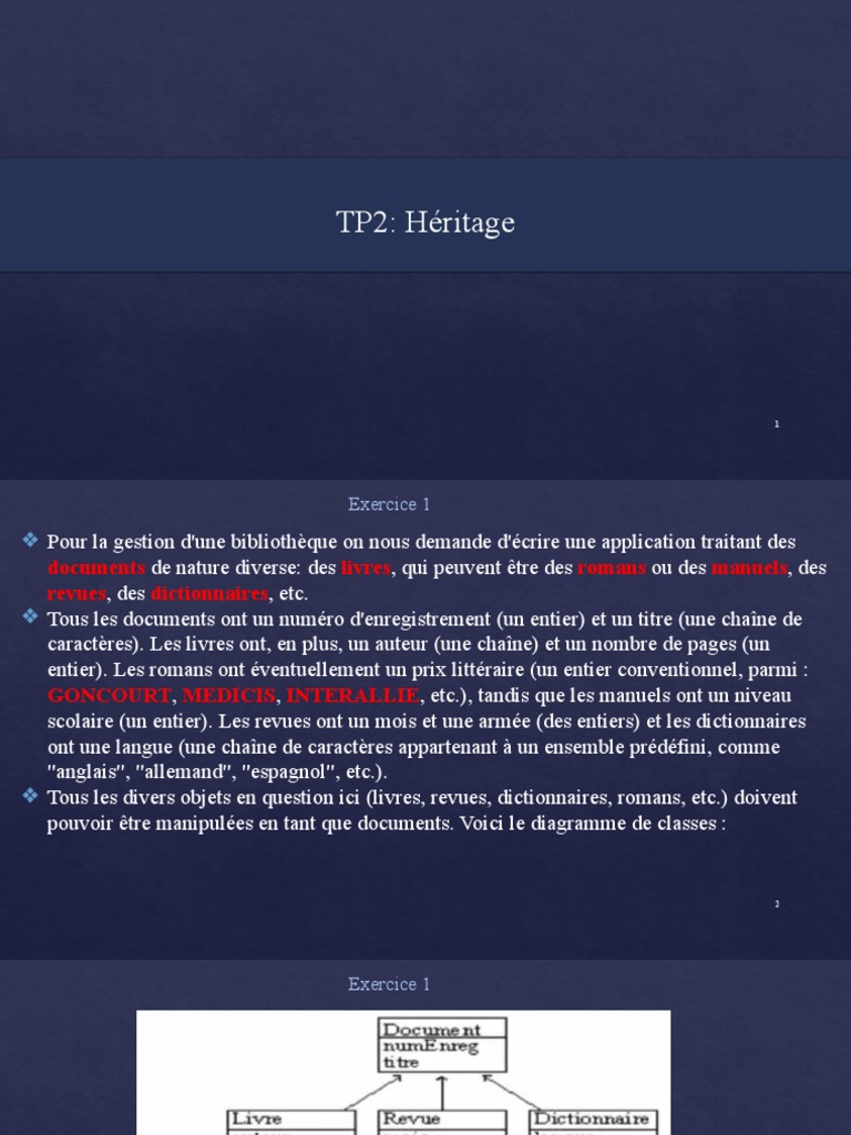 TP Java | PDF | Java (Langage de programmation)