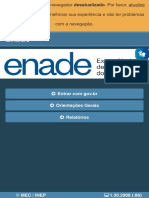 Enade - Instituto Nacional de Estudos e Pesquisas Educacionais Anísio Teixeira