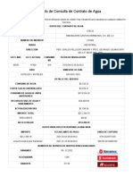 Resultados de Consulta de Agua