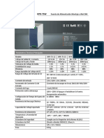 Ficha T,cnica Fuente de Alimentaci¢n HPR-75W