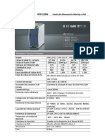 Ficha T, Cnica Fuente de Alimentaci N HPR-120W